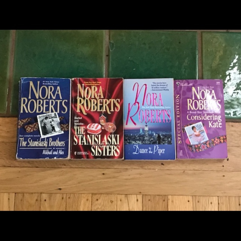 Nora Roberts mini Series Paperback Books